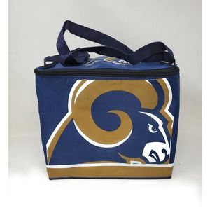 NEW FOCO NFL Big Logo Team Lunch 12 Pack Cooler Bag - Los Angeles Rams